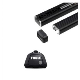 Thule Squarebar Evo Tagbøjlesæt til ræling 108cm
