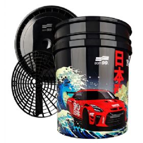 Soft99 Vaskespand med Grit Guard