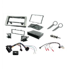 Ctkfd22 2-DIN komplet kit Ford sølv
