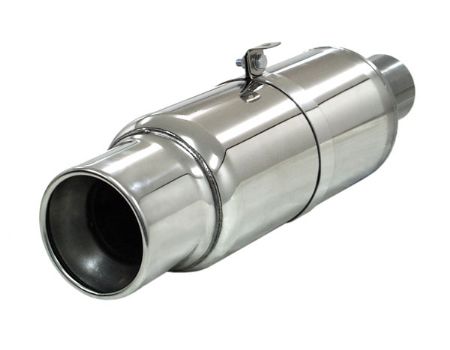 Rustfri bagpotte 2,5" Sprint 114mm