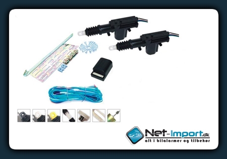 Centrallås 2 dørs 24V