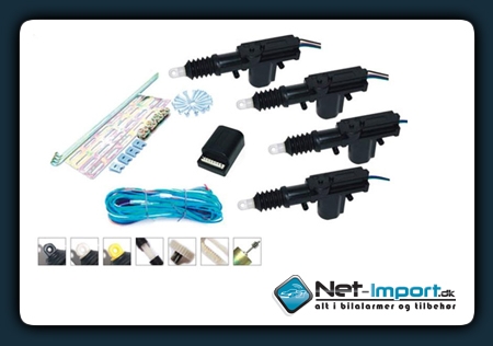 Centrallås 4 dørs 24V