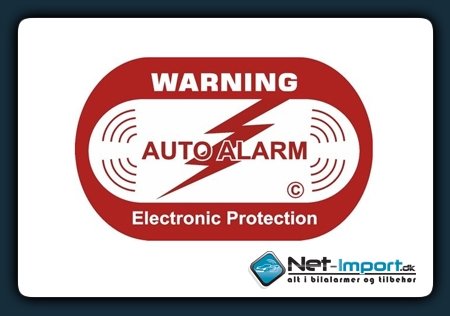 Alarm Sticker (1 stk) 